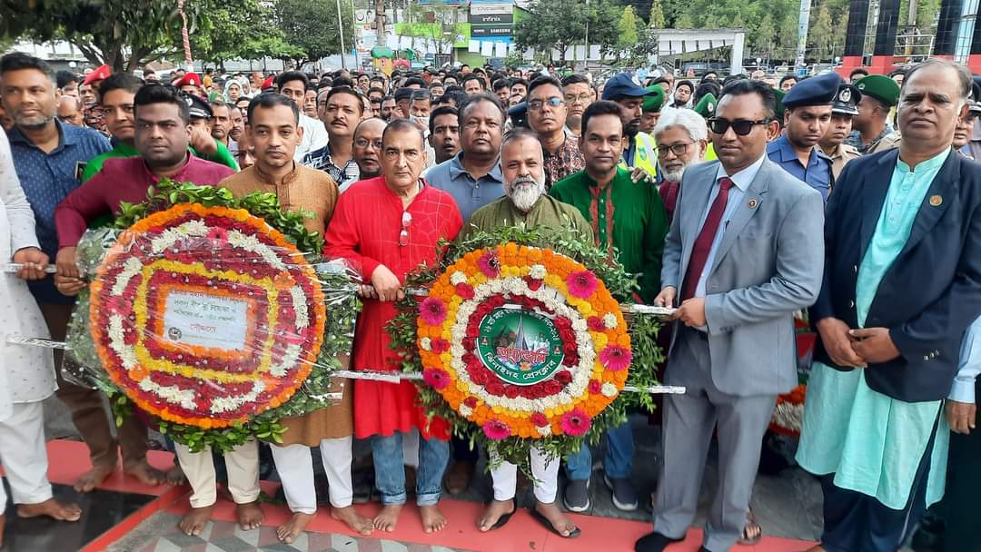 ঝিনাইদহে মহান স্বাধীনতা দিবসে শহীদদের প্রতি শ্রদ্ধা