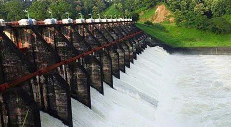 বিরতির ৫ ঘণ্টা পর ফের খোলা হলো কাপ্তাই বাঁধের ১৬ জলকপাট